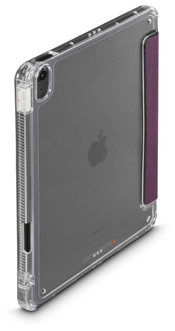 Folio aus Mikrofaser, Samt für Apple iPad Air 13" (2024) bis 33 cm (13") Fallbeständigkeit, Kratzresistent, Schockresistent mit Magnetverschluss (Bordeaux, Transparent) 227033 Extreme Protect 
