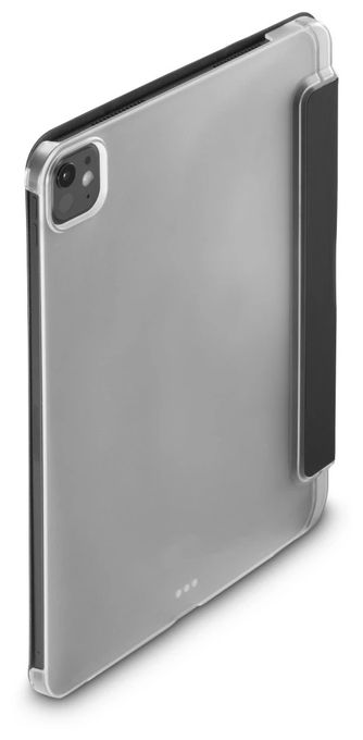 Folio aus Kunststoff für Apple iPad Pro 13" (2024) bis 33 cm (13") Schmutzabweisend, Staubresistent, Kratzresistent mit Magnetverschluss (Schwarz, Transparent) 227047 Fold Clear 