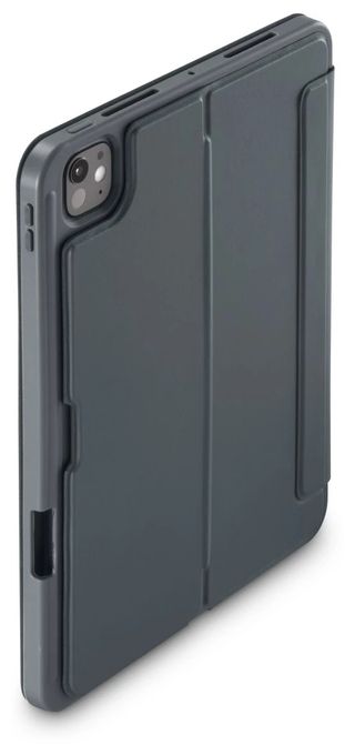 Folio aus Kunststoff für Apple iPad Pro 11" (2024) bis 27,9 cm (11") Schmutzabweisend, Staubresistent, Kratzresistent mit Magnetverschluss (Grau) 227048 Stand Folio 