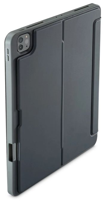 Folio aus Kunststoff für Apple iPad Pro 13" (2024) bis 33 cm (13") Schmutzabweisend, Staubresistent, Kratzresistent mit Magnetverschluss (Grau) 227049 Stand Folio 