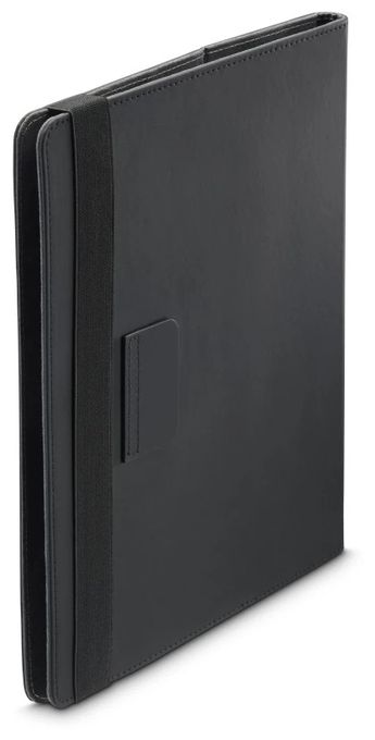 Folio aus Kunststoff für Universal bis 33 cm (13") Schmutzabweisend, Staubresistent, Kratzresistent mit Schnallenverschluss (Schwarz) 227086 Xpand 