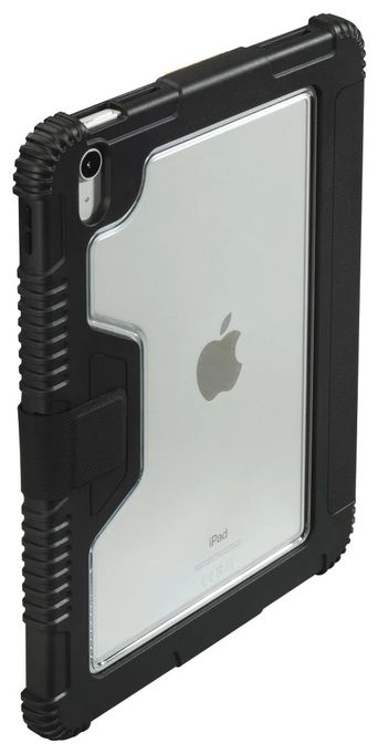 Folio aus Kunststoff für Apple iPad 11 bis 27,7 cm (10.9") Kratzresistent, Schockresistent mit Magnetverschluss (Schwarz, Transparent) 227098 Protection 