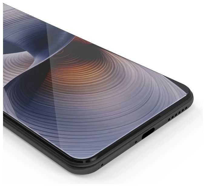 Klare Bildschirmschutzfolie Glas 9H für  Motorola Moto G56 5G Fallbeständig, Schlagfest, Schlagfest, Kratzresistent 228546 Clear Protect 