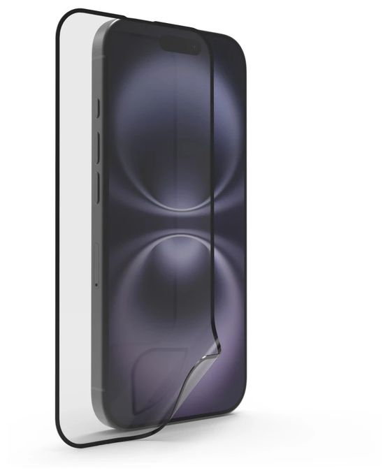 Klare Bildschirmschutzfolie Kunststoff 9H für  Apple iPhone 17 Schlagfest, Kratzresistent, Splitterfrei, Stoßfest 228560 Super Hybrid 