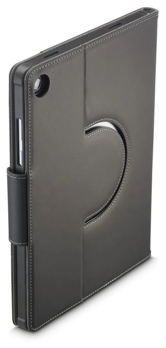 Folio aus Polypropylenkarbonat (PPC), Polyurethan, Thermoplastische Polyurethane (TPU) für Samsung Galaxy Tab A9+/A11+ bis 27,9 cm (11") Schlagfest, Kratzresistent mit Magnetverschluss (Anthrazit) 231044 Rotation 