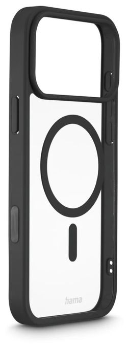Cover für Apple iPhone 17 Pro Max (Schwarz, Transparent) 232418 Frame Protect 