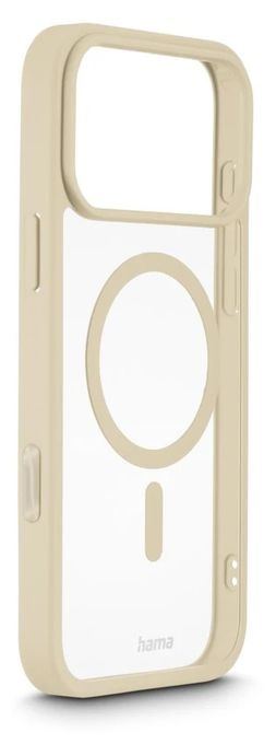 Cover für Apple iPhone 17 Pro Max  232420 Frame Protect (Beige, Transparent) 