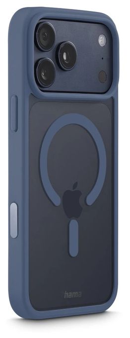 Cover für Apple iPhone 17 Pro Max  232436 Frame Protect (Transparent, Blau) 