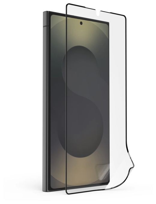 Klare Bildschirmschutzfolie Kunststoff 9H für  Samsung Galaxy S26 Ultra Kratzresistent, Stoßfest, Splitterfrei, Schlagfest 233309 Super Hybrid 
