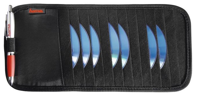 Automotive Sun Visor Case, 12 CDs 
