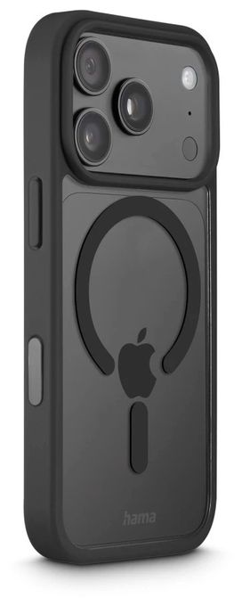Cover für Apple iPhone 17 Pro / 18 Pro (Transparent, Schwarz) 232450 Frame Protect 