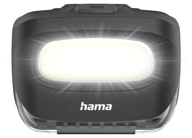 LED-Stirnlampe "HL110", Batterien, COB, Kopflampe zum Joggen, Sport, 2 Modi 