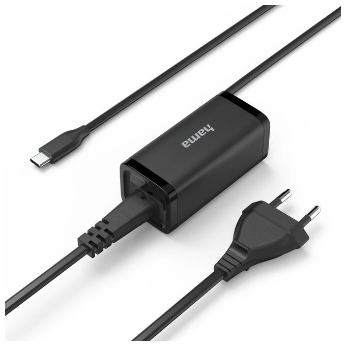 Universal-USB-C-Notebook-Netzteil, GaN, Power Delivery (PD), 5-20V/45W 