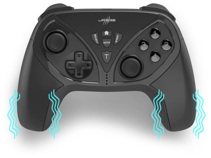 Analog / Digital Gamepad  uRage Vendetta 300 Unleashed (Schwarz) 