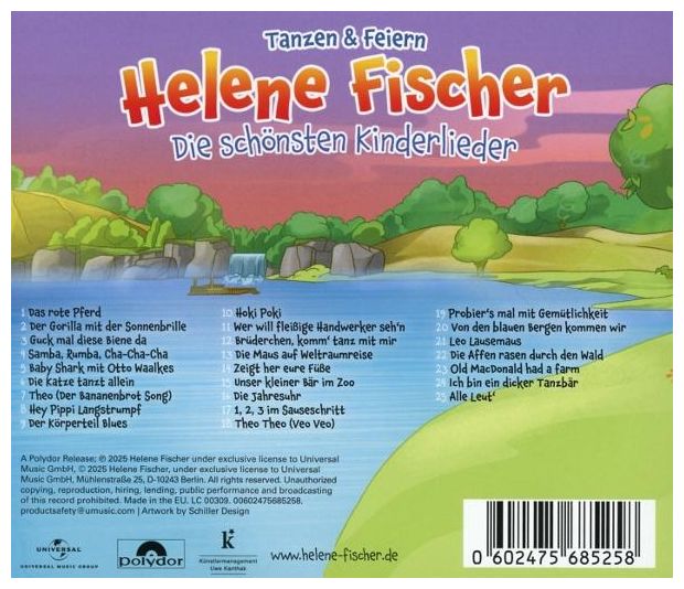 Helene Fischer - Die schönsten Kinderlieder: Tanzen & Feiern 