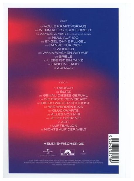 Helene Fischer - Rausch (2 CD Deluxe im Hardcover Book) 