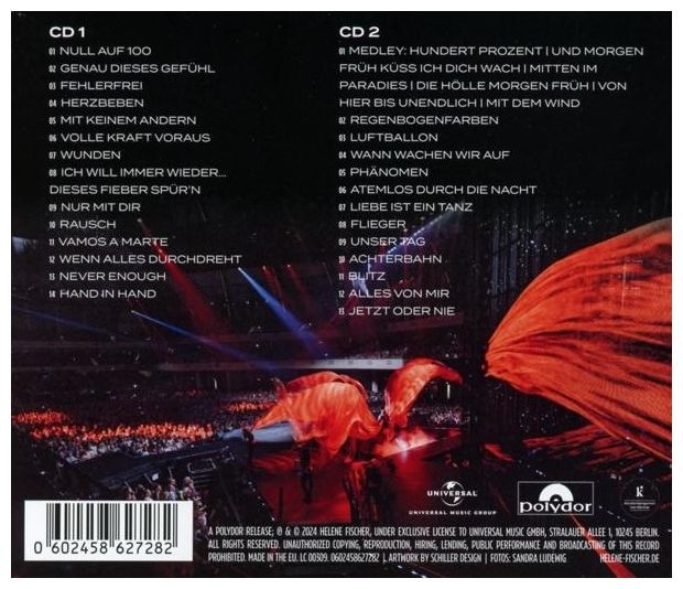 Helene Fischer - Rausch Live (Die Arena-Tour)  2CD 