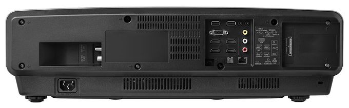 120L5F-A12 4K Laser TV inkl. Cinema Screen 303 cm(120 Zoll) (Schwarz, Grau) 