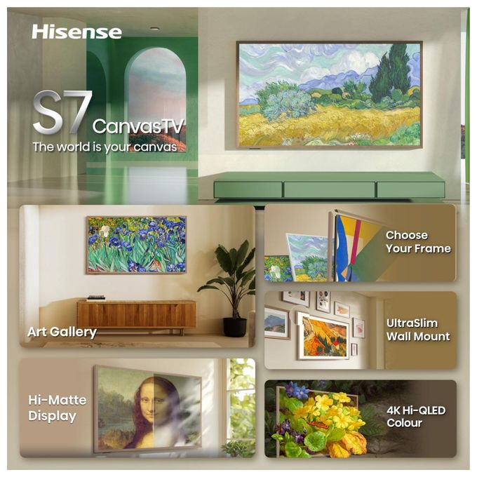 QLED 165,1 cm (65 Zoll) Fernseher 4K Ultra HD VESA 300 x 400 mm 65S7DS 