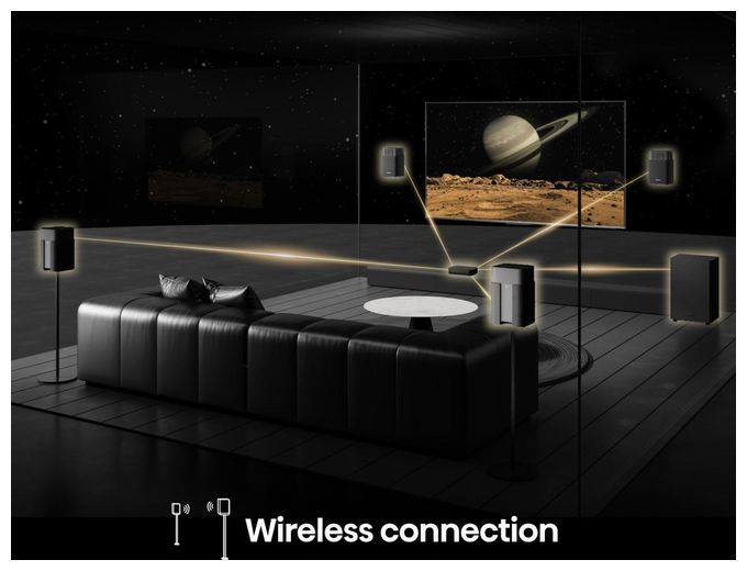 Soundbar 720 W 4.1.2 Kanäle  HT Saturn (Schwarz) 