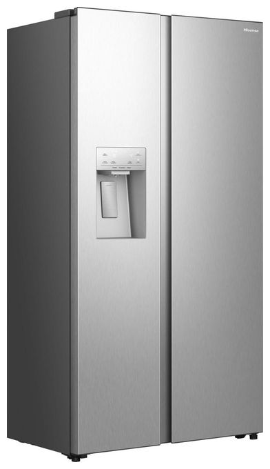 Side-by-Side Kühl-/ Gefrierkombination 347 l / 181 l 312 kWh NoFrost 1786 mm x 911 mm  RS5P528STIE (Grau, Edelstahl) 