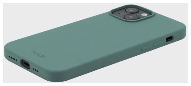 Cover für Apple iPhone 14  Silicone Case (Grün) 