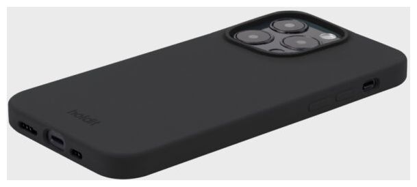 Cover für Apple iPhone 14 Pro  Silicone Case (Schwarz) 