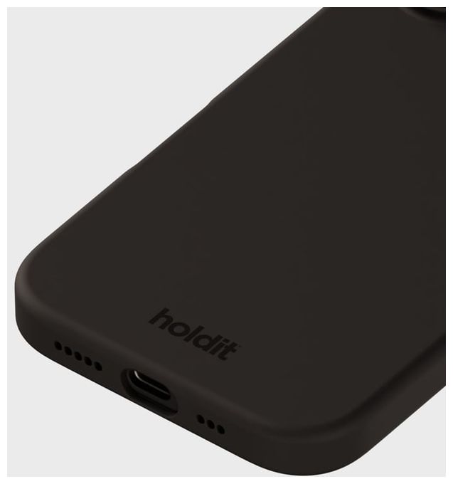 Cover für Apple iPhone 16  Silicone Case (Schwarz) 
