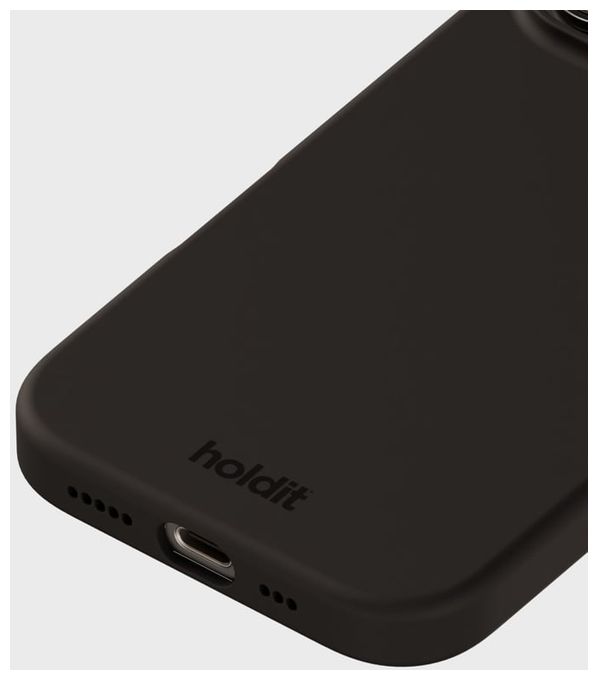 Cover für Apple iPhone 16 Pro Max  Silicone Case (Schwarz) 