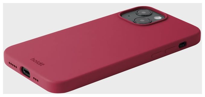 Cover für Apple iPhone 13  Silicone Case (Rot) 
