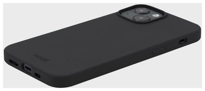 Cover für Apple iPhone 13  Silicone Case (Schwarz) 