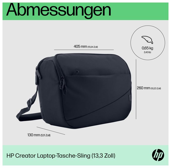 Creator Laptop-Umhängetasche (13,3 Zoll) 