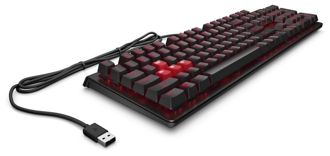 Gaming Tastatur USB  Omen Encoder (Schwarz) 