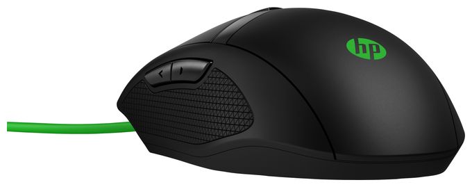 5000 DPI Gaming Maus Optisch  Pavilion Gaming 300 (Schwarz, Grün) 