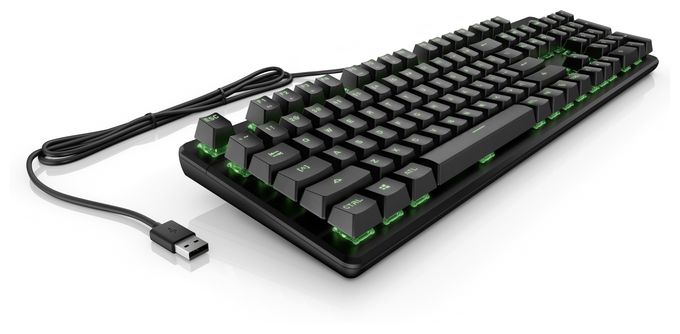 LED Gaming Tastatur USB  Pavilion Gaming 550 (Schwarz) 