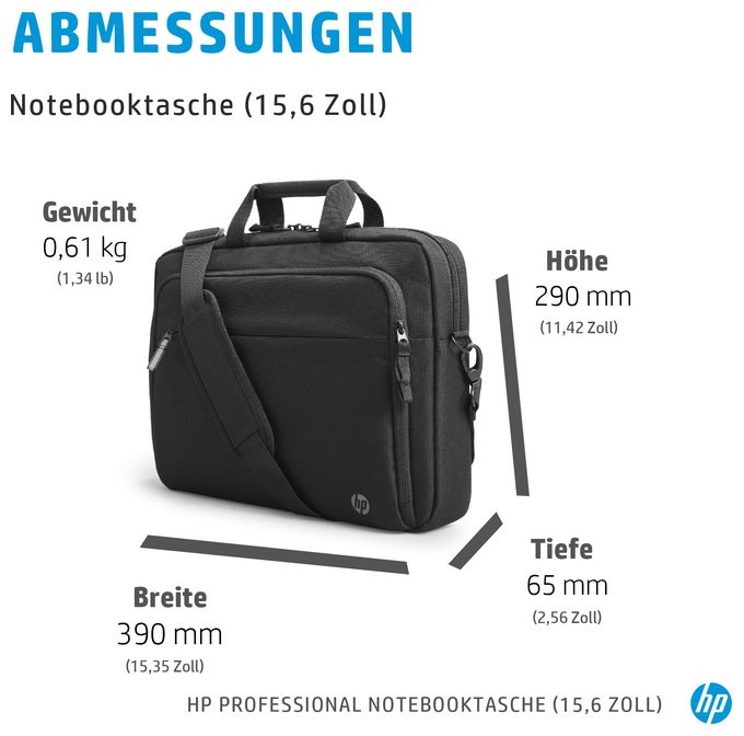 Professional Laptop-Tasche (15,6 Zoll) 