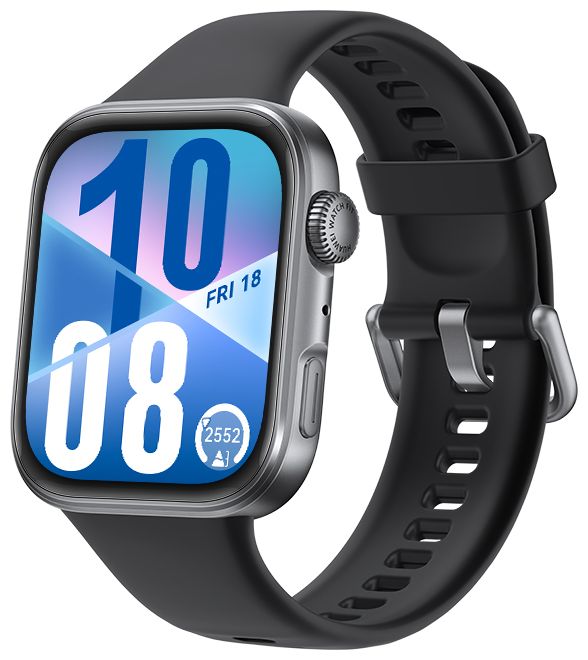 38 mm Smartwatch Rechteckig 168 h 337 ppi  Watch Fit 4 (Schwarz) 