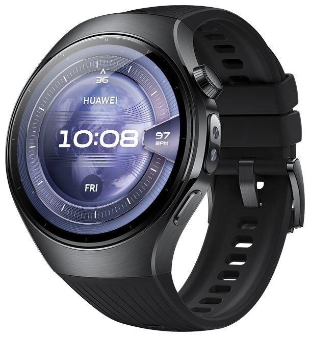Digital 46 mm Smartwatch Rund 288 h 310 ppi  Watch 5 (Schwarz) 