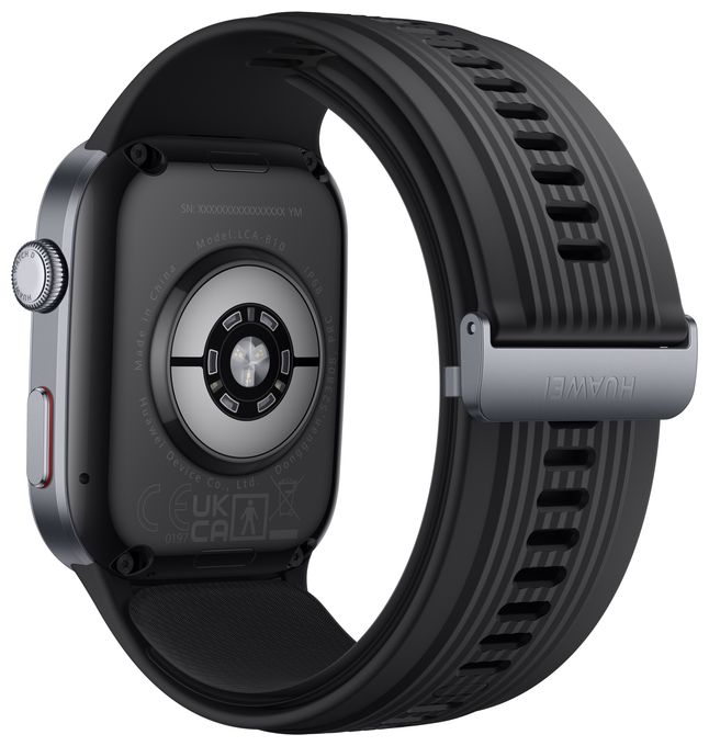Digital 38 mm Smartwatch Rechteckig IP68 347 ppi  Watch D2 (Aluminium) 