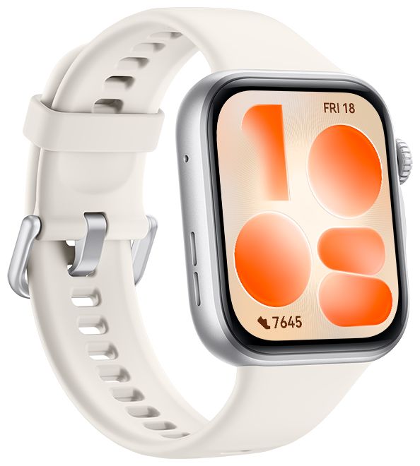 Digital 42.9 mm Smartwatch Rechteckig IP6X 240 h 347 ppi  Watch Fit 5 (Silber) 