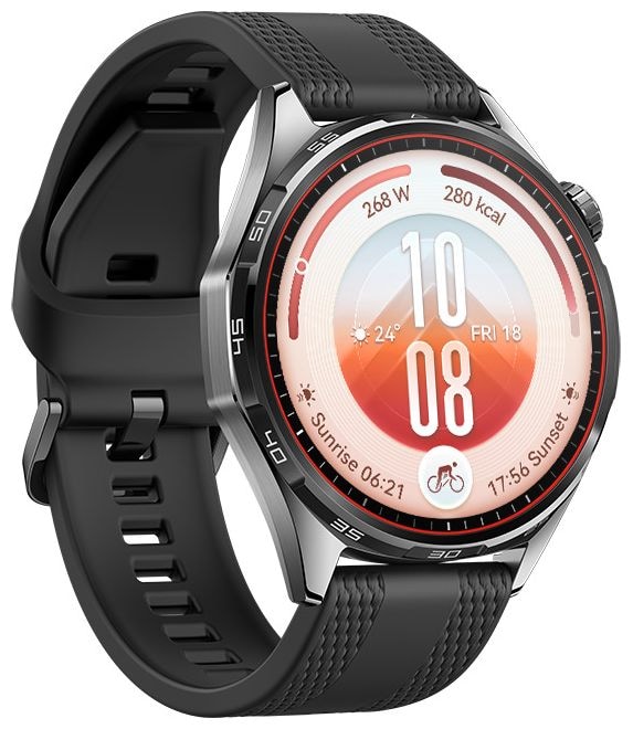 46 mm Smartwatch Rund IP68, IP69 21 h 317 ppi  Watch GT 7 (Schwarz) 