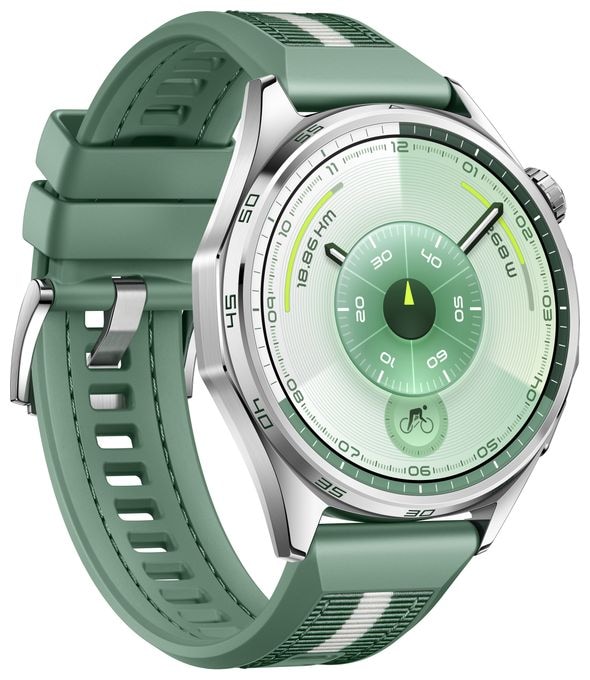 Digital 46 mm Smartwatch Rund IP69 504 h 317 ppi  Watch GT6 (Edelstahl) 