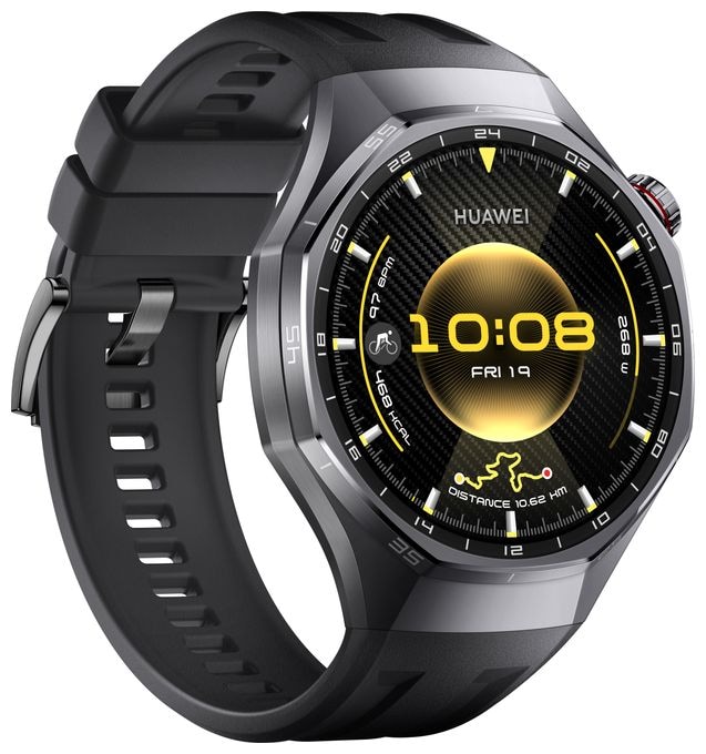 Digital 46 mm Smartwatch Rund IP69 504 h 317 ppi  Watch GT6 Pro (Schwarz) 