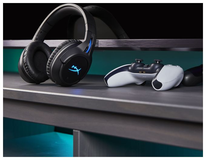 Over Ear Kopfhörer kabelgebunden&kabellos  Cloud Flight Gaming (Schwarz) 