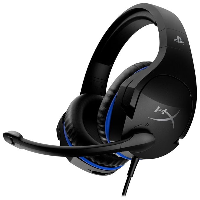 Over Ear Kopfhörer Kabelgebunden  Cloud Stinger Gaming (Schwarz, Blau) 