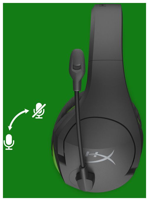 Over Ear Kopfhörer kabelgebunden  CloudX Stinger Core Wireless (Schwarz, Grün) 