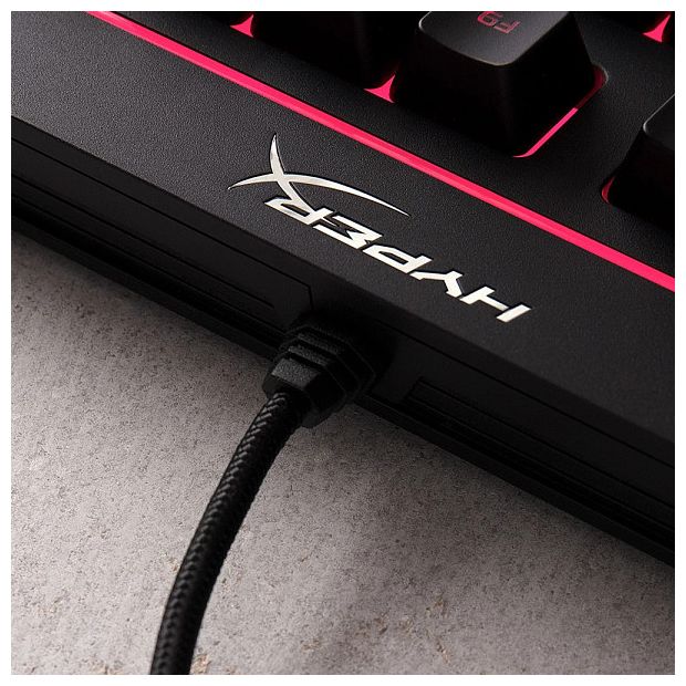 RGB-LED Gaming Tastatur USB  HyperX Alloy Core(DE-Layout) (Schwarz) 