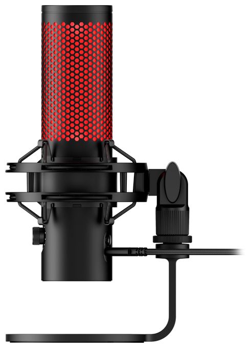 kabelgebunden Podcast-Mikrofon 96 kHz 3,5 mm (1/8")  QuadCast 2 (Schwarz) 