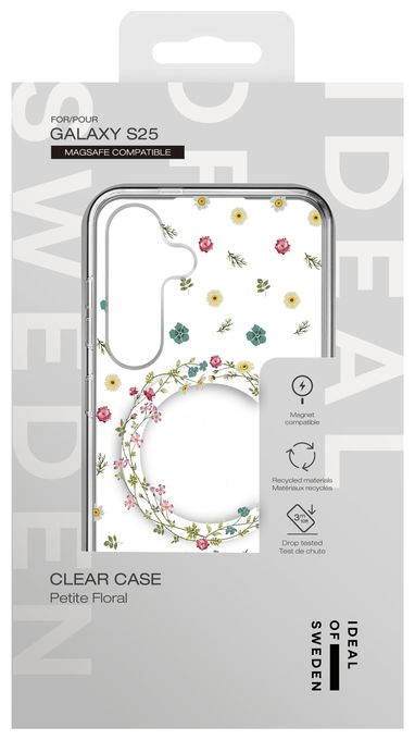 Clear Case MagSafe für Samsung Galaxy S25 / S24 (Petite Floral) 