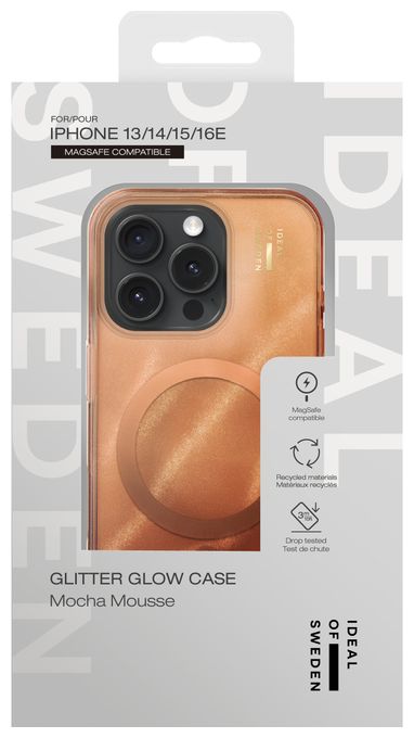 Cover für Apple iPhone 13/14/15/16E  IDCLCMS-I2361-562 (Braun) 